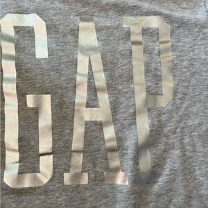 Extremely soft grey Gap crew neck sweatshirt.